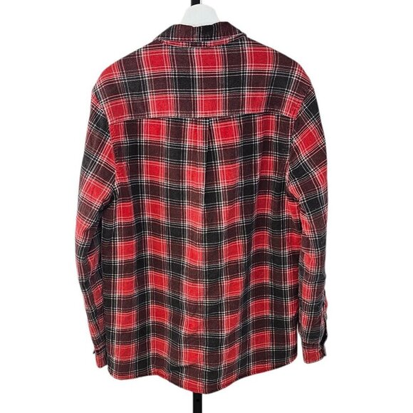 Revolve Rolla's Men At Work Quilted Cord Shirt Size Small NWT Shacket  Plaid - Picture 2 of 8